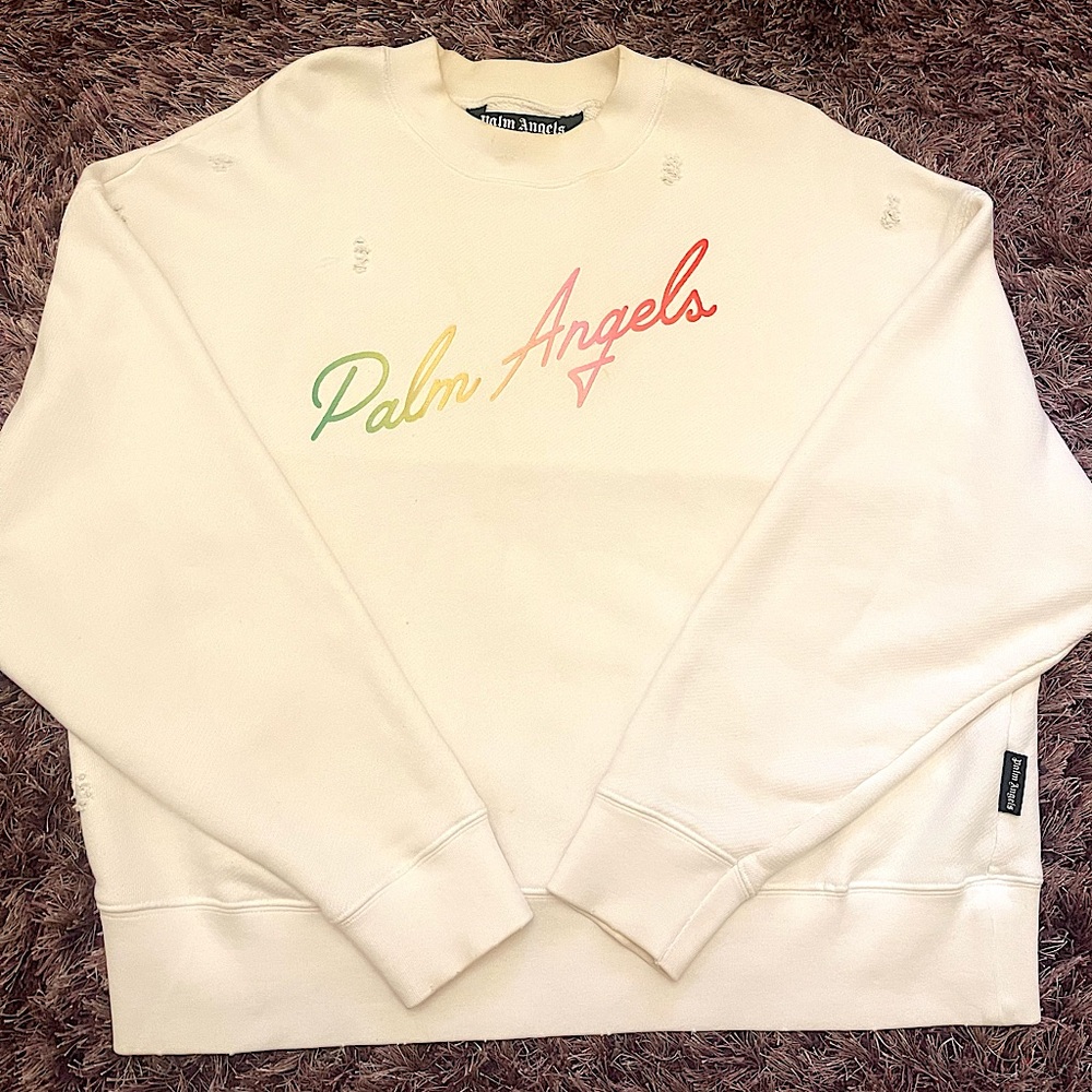 Palm Angels Crewneck Sweater | Size: M
